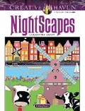 Cover: Creative Haven Nightscapes Coloring Book - Dover Publications Inc.