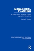 Cover: Managerial Planning - Routledge