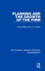 Cover: Planning and the Growth of the Firm - Routledge