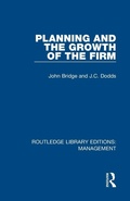 Cover: Planning and the Growth of the Firm - Routledge