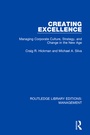 Cover: Creating Excellence - Routledge