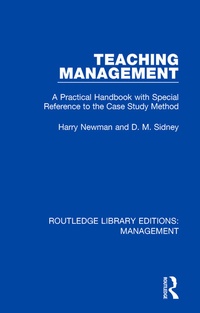 Enlarge image Cover: Teaching Management - Routledge