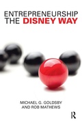 Cover: Entrepreneurship the Disney Way - Routledge