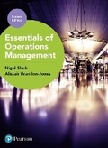 Cover: Essentials of Operations Management - Pearson Education Limited