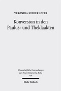 Abbildung von: Konversion in den Paulus- und Theklaakten - Mohr Siebeck
