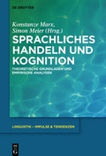 Cover: Sprachliches Handeln und Kognition - De Gruyter