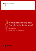 Cover: Preisdifferenzierung nach Geschlecht in Deutschland - Nomos