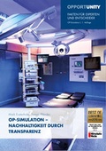 Cover: OP-Simulation - Nachhaltigkeit durch Transparenz - UNITY AG