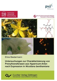 Abbildung von: Untersuchungen zur Charakterisierung von Prenyltransferasen aus Hypericum-Arten nach Expression in Nicotiana benthamiana - Cuvillier Verlag