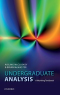 Cover: Undergraduate Analysis - Oxford University Press