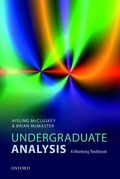 Cover: Undergraduate Analysis - Oxford University Press