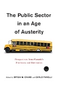 Cover: The Public Sector in an Age of Austerity - McGill-Queen's University Press