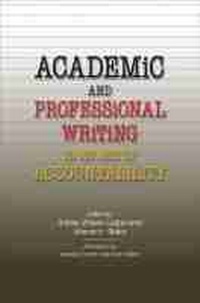 Abbildung von: Academic and Professional Writing in an Age of Accountability - Southern Illinois University Press