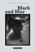 Cover: Black and Blur - De Gruyter
