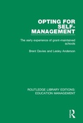 Cover: Opting for Self-management - Routledge