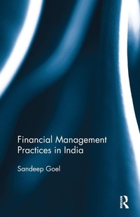 Enlarge image Cover: Financial Management Practices in India - Routledge India