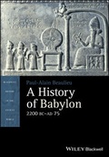Cover: A History of Babylon, 2200 BC - AD 75 - Wiley