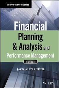 Enlarge image Cover: Financial Planning & Analysis and Performance Management - Wiley