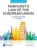 Cover: Fairhurst's Law of the European Union - Pearson Education Limited