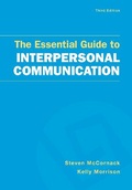 Cover: The Essential Guide to Interpersonal Communication - Bedford Books