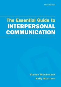 Enlarge image Cover: The Essential Guide to Interpersonal Communication - Bedford Books