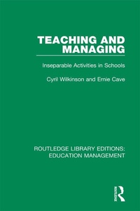 Enlarge image Cover: Teaching and Managing - Routledge