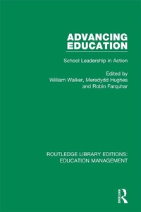 Enlarge image Cover: Advancing Education - Routledge