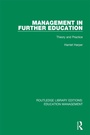 Cover: Management in Further Education - Routledge
