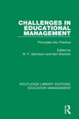 Cover: Challenges in Educational Management - Routledge