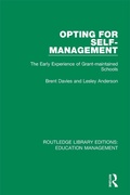 Cover: Opting for Self-management - Routledge
