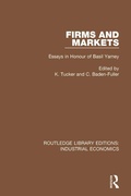 Cover: Firms and Markets - Routledge