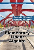 Cover: Elementary Linear Algebra - Chapman & Hall/CRC
