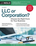 Cover: LLC or Corporation? - NOLO