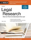 Cover: Legal Research - NOLO