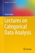 Cover: Lectures on Categorical Data Analysis - Springer