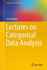 Enlarge image Cover: Lectures on Categorical Data Analysis - Springer