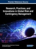 Cover: Research, Practices, and Innovations in Global Risk and Contingency Management - IGI Global