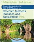 Cover: Student Study Guide With IBM (R) SPSS (R) Workbook for Research Methods, Statistics, and Applications 2e - SAGE Publications Inc