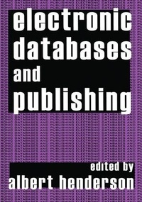 Abbildung von: Electronic Databases and Publishing - Routledge