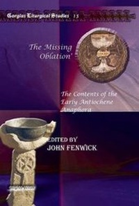 Enlarge image Cover: The Missing Oblation' - Gorgias Press