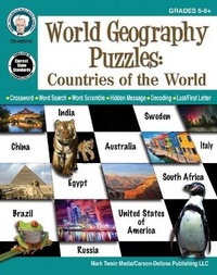 Abbildung von: World Geography Puzzles: Countries of the World, Grades 5 - 12 - Mark Twain Media