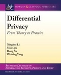 Cover: Differential Privacy - Morgan & Claypool Publishers