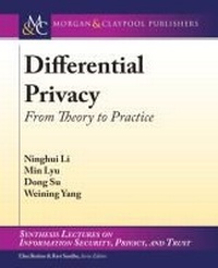 Enlarge image Cover: Differential Privacy - Morgan & Claypool Publishers