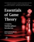 Cover: Essentials of Game Theory - Morgan & Claypool Publishers