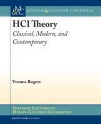 Enlarge image Cover: HCI Theory - Morgan & Claypool Publishers