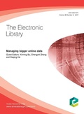 Cover: Managing Bigger Online Data - Emerald Publishing Limited