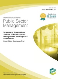 Abbildung von: 30 years of International Journal of Public Sector Management - Emerald Publishing Limited