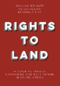 Cover: Rights to land - Jacana Media (Pty) Ltd
