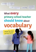 Cover: What Every Primary School Teacher Should Know about Vocabulary - New Zealand Council for Educational Research (NZCER) Press