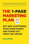 Cover: The 1-Page Marketing Plan - Page Two Books, Inc.